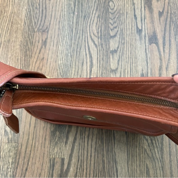Vintage Coach British tan leather Taft shoulder bag - Picture 10 of 16